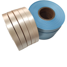 Factory price single side polyester satin ribbon for care labels